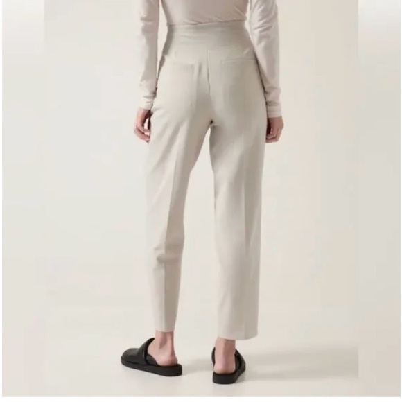 Athleta Endless High Rise Pant Size 2 Light Grey - Picture 2 of 11